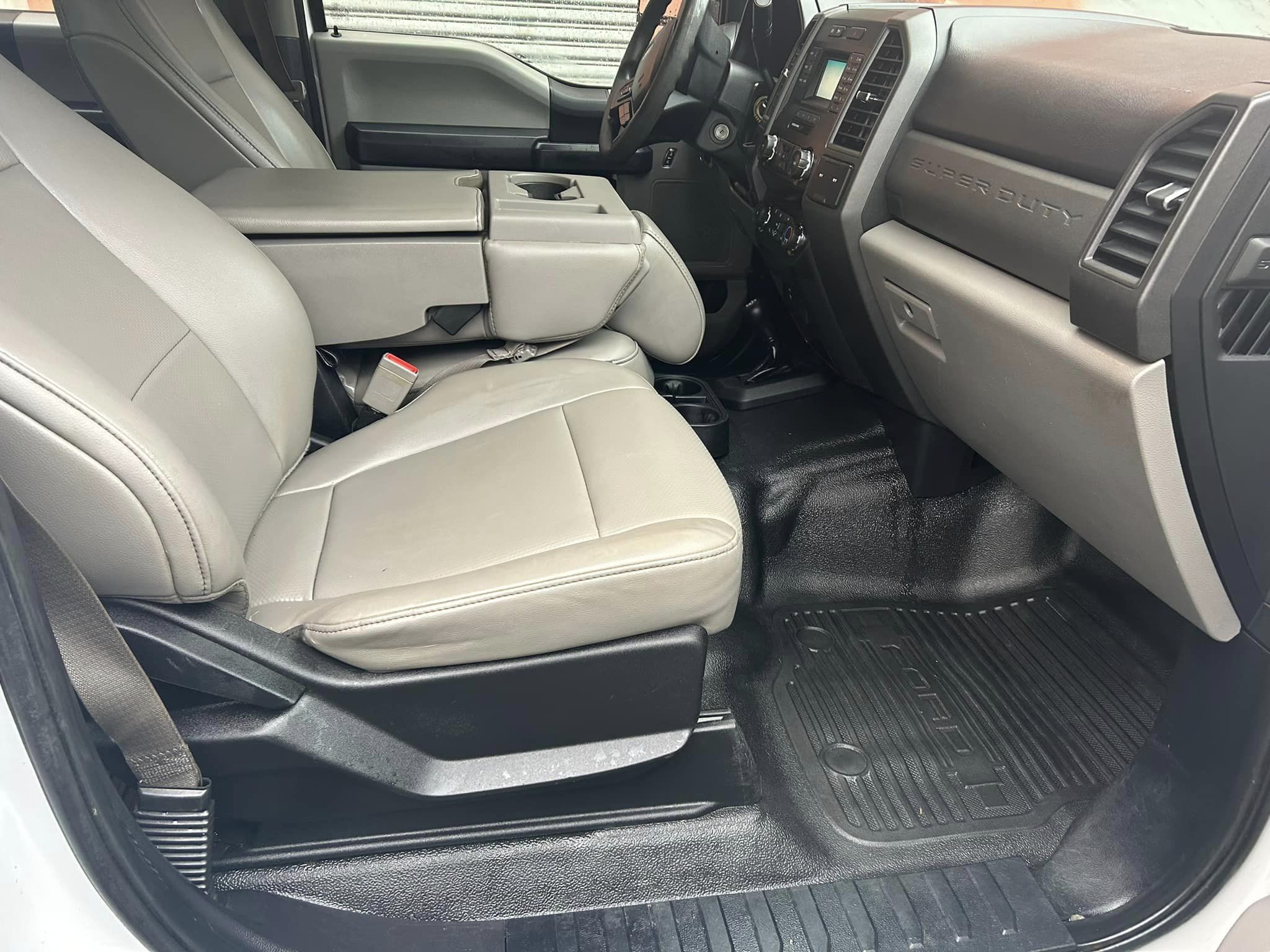 Detailed Ford Super Duty interior